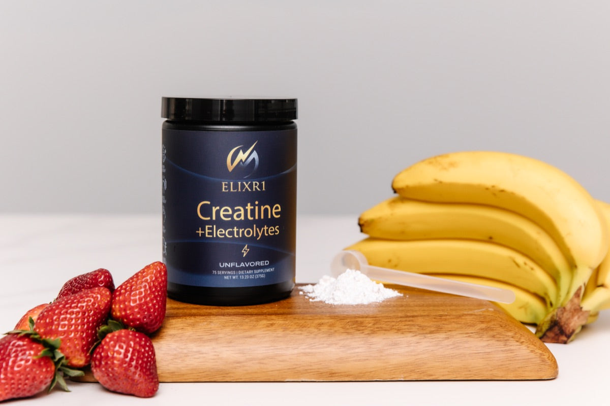 Healixer ELIXR1 creatine monohydrate supplement lifestyle